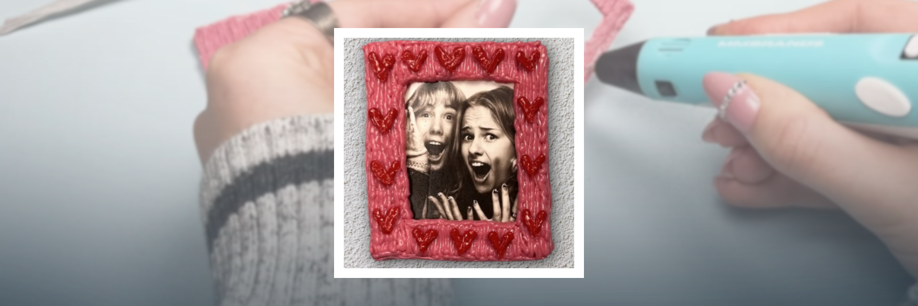 ❤️ Maak een Liefdeslijst Fotolijstje met je 3D Pen! 🖼️