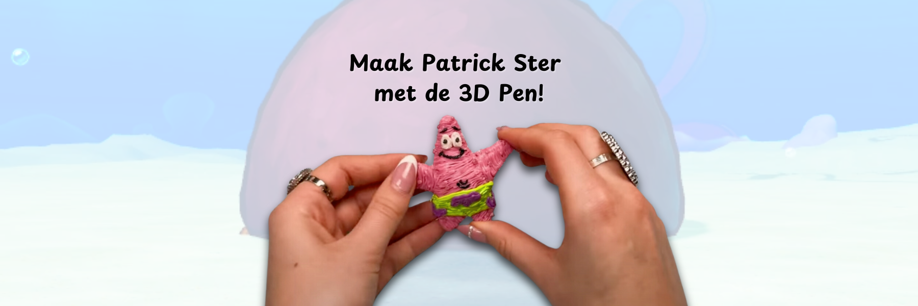 Maak Patrick Ster met de 3D Pen! ⭐🎨