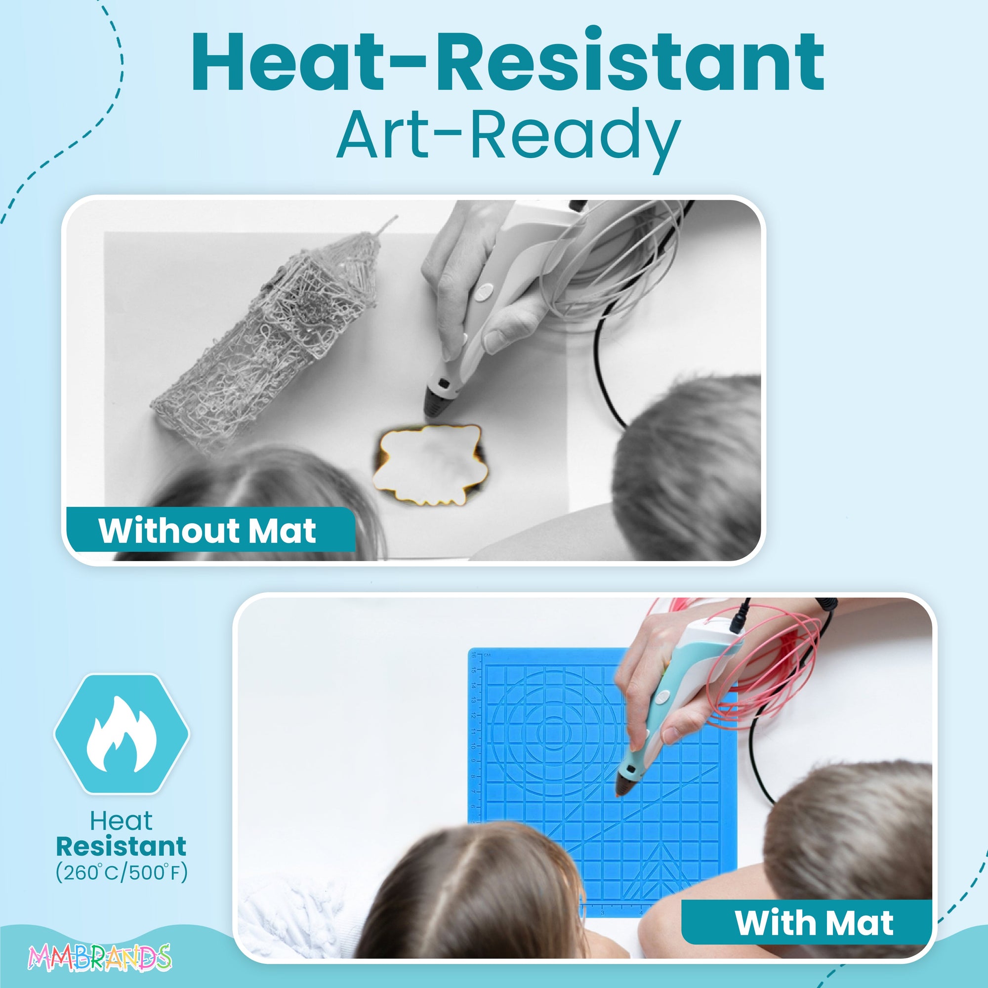 Podložka pro kreslení 3D perem