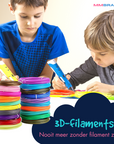 3D Pen Filament Refill - 100 Meters - 10 Colors - ABS & PLA Filament